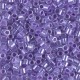 Miyuki delica kralen 8/0 - Lined crystal purple DBL-249